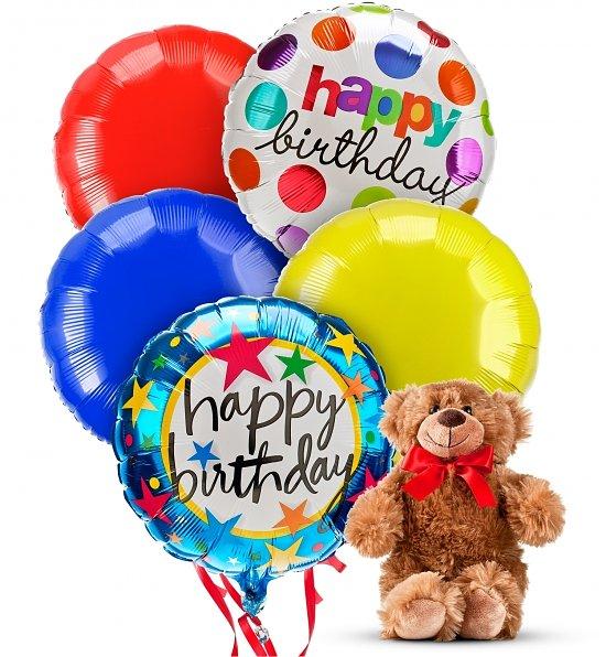 Mylar Balloons and Teddy Bear product914
